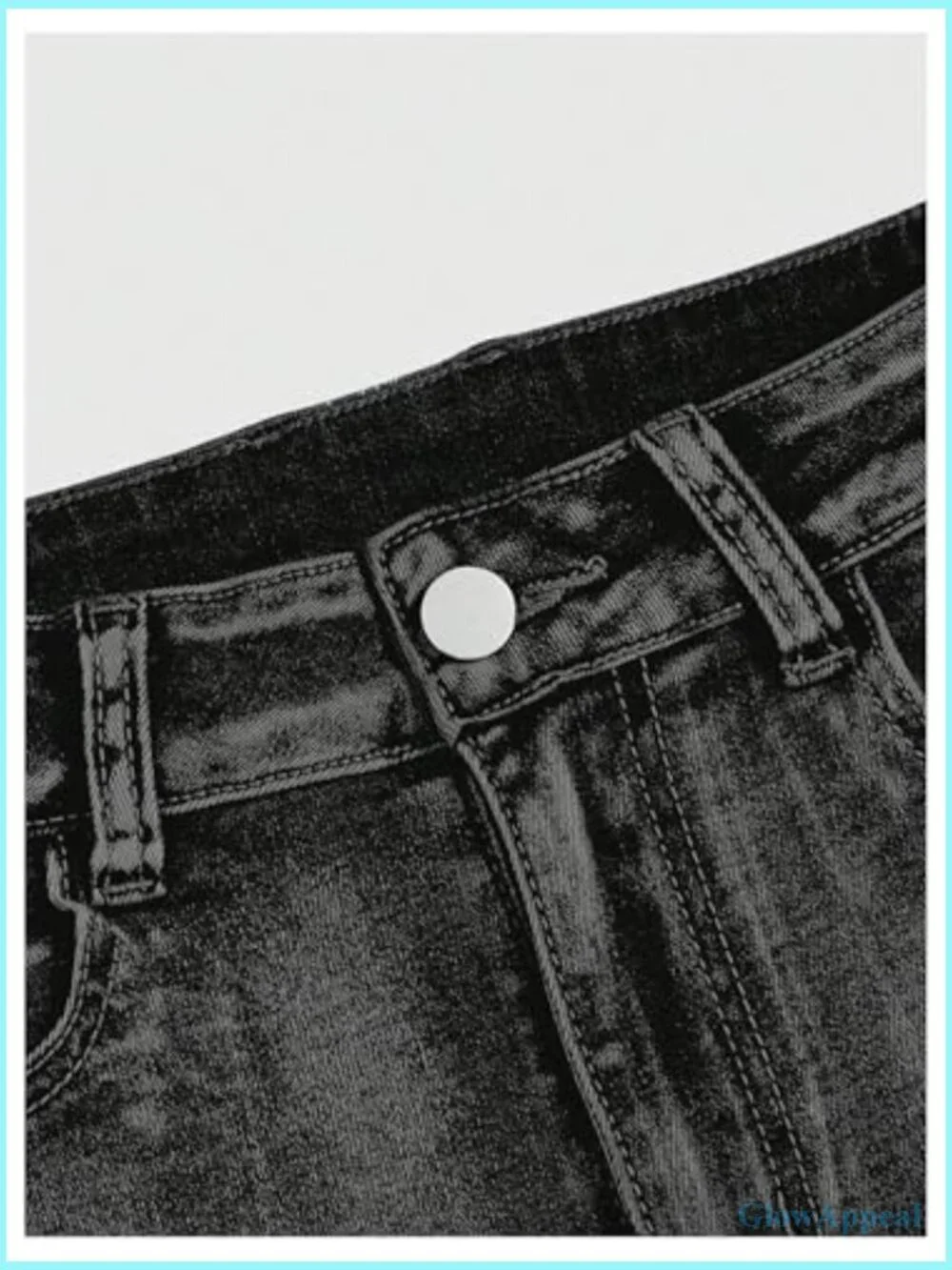 Y2k Low Rise Denim Shorts Skinny Stretch Mini Jean Shorts Streetwear